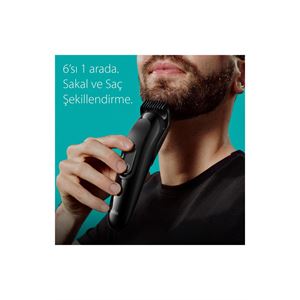 BRAUN SERİES 3 MGK3420 HEPSİ BİR ARADA ŞEKİLLENDİRME SETİ. 6’SI 1 ARADA ERKEK BAKIM KİTİ-