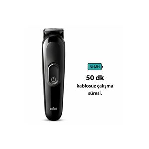 BRAUN SERİES 3 MGK3420 HEPSİ BİR ARADA ŞEKİLLENDİRME SETİ. 6’SI 1 ARADA ERKEK BAKIM KİTİ-