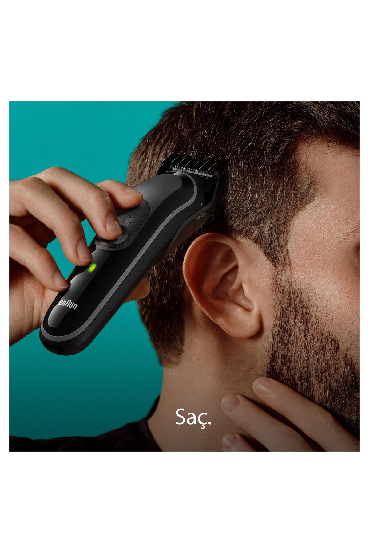 BRAUN SERİES 3 MGK3420 HEPSİ BİR ARADA ŞEKİLLENDİRME SETİ. 6’SI 1 ARADA ERKEK BAKIM KİTİ-