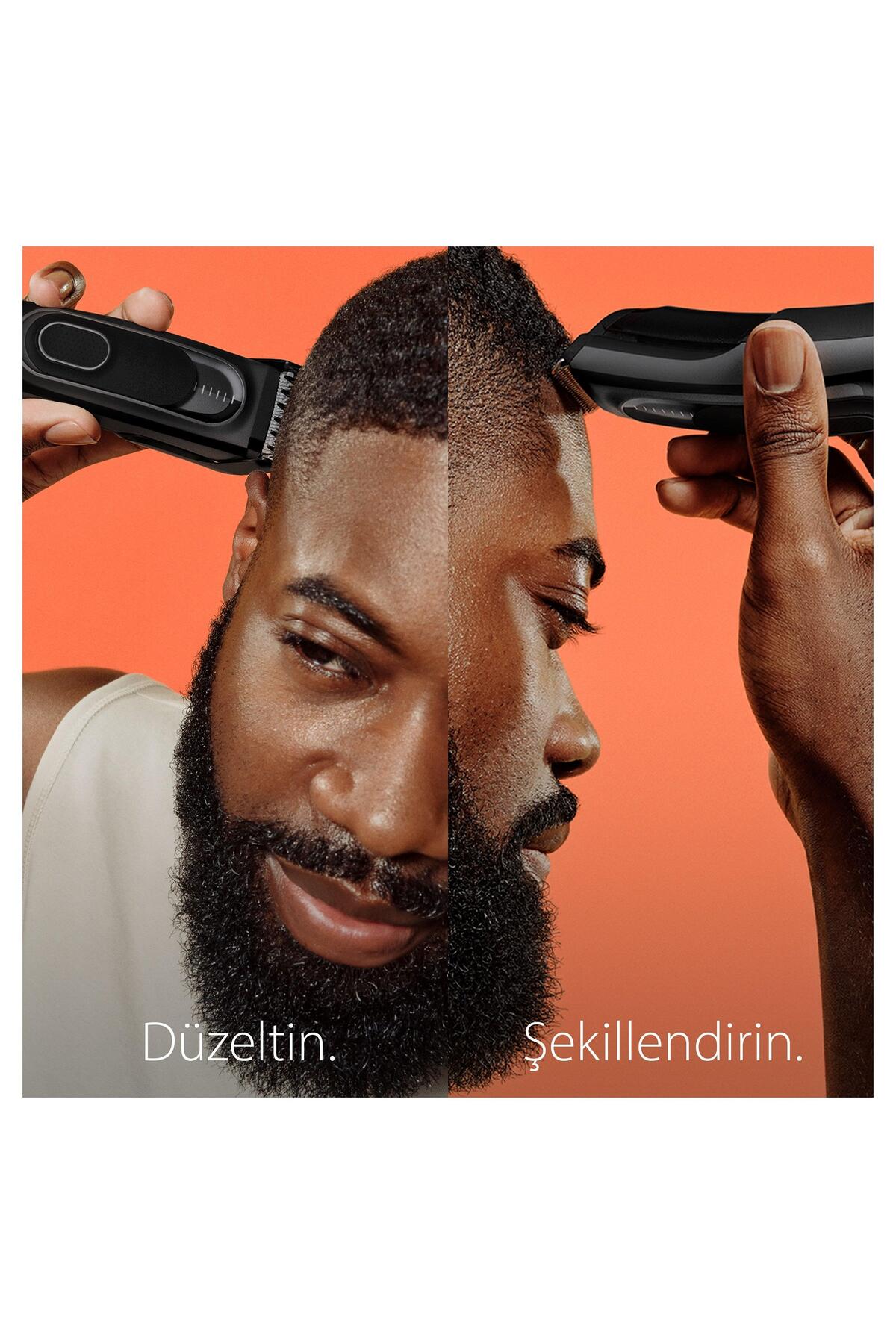 BRAUN SERİES 5 HC5310. ERKEKLER İÇİN 17 UZUNLUK AYARINA SAHİP SAÇ KESME MAKİNESİ-