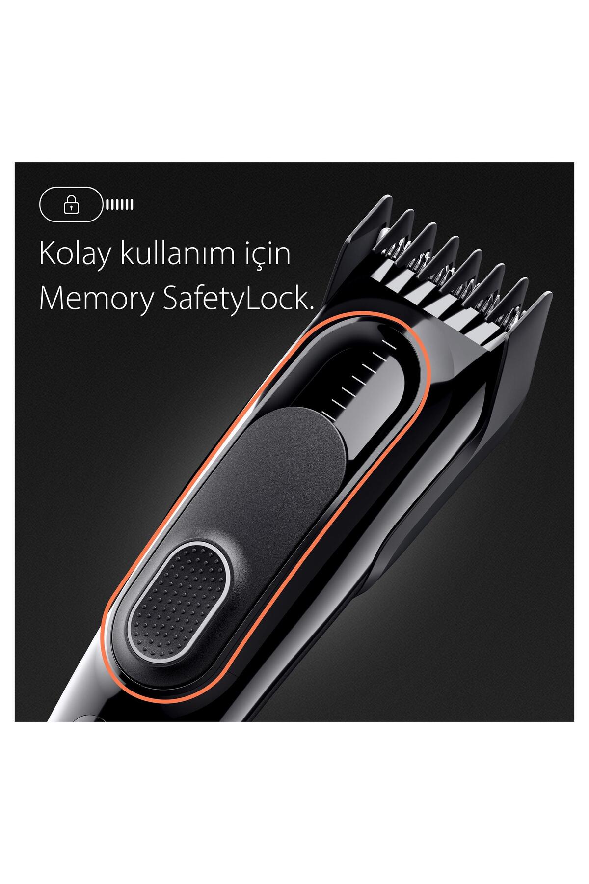 BRAUN SERİES 5 HC5310. ERKEKLER İÇİN 17 UZUNLUK AYARINA SAHİP SAÇ KESME MAKİNESİ-