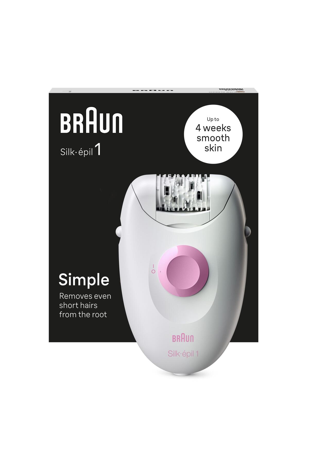 100981	BRAUN SİLK-ÉPİL 1 1-010 EPİLATÖR-