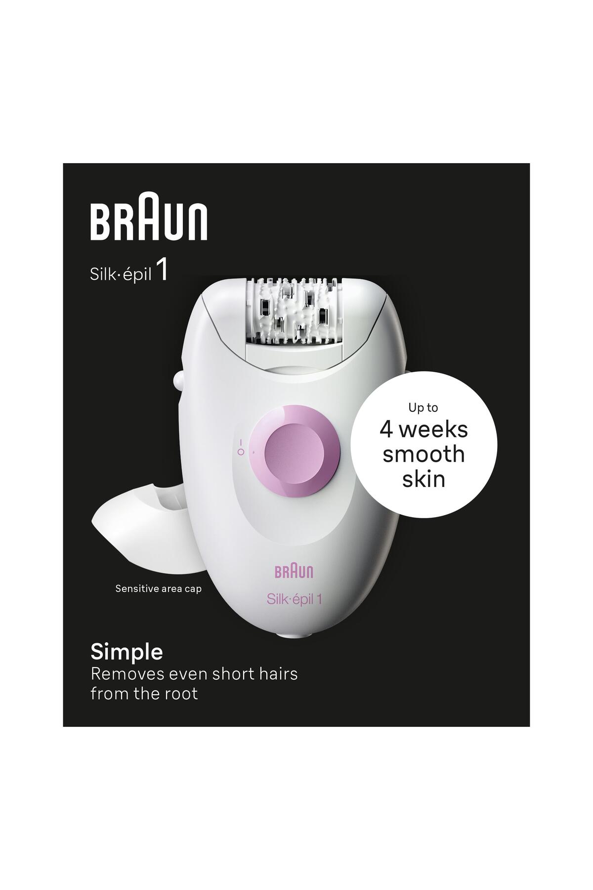 100981	BRAUN SİLK-ÉPİL 1 1-010 EPİLATÖR-