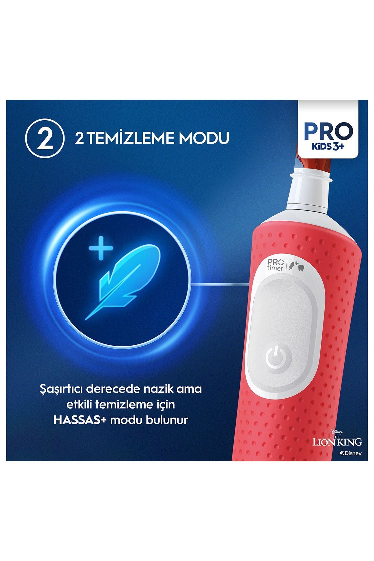 Oral-B Pro Kids The Lion King Şarjlı Diş Fırçası-