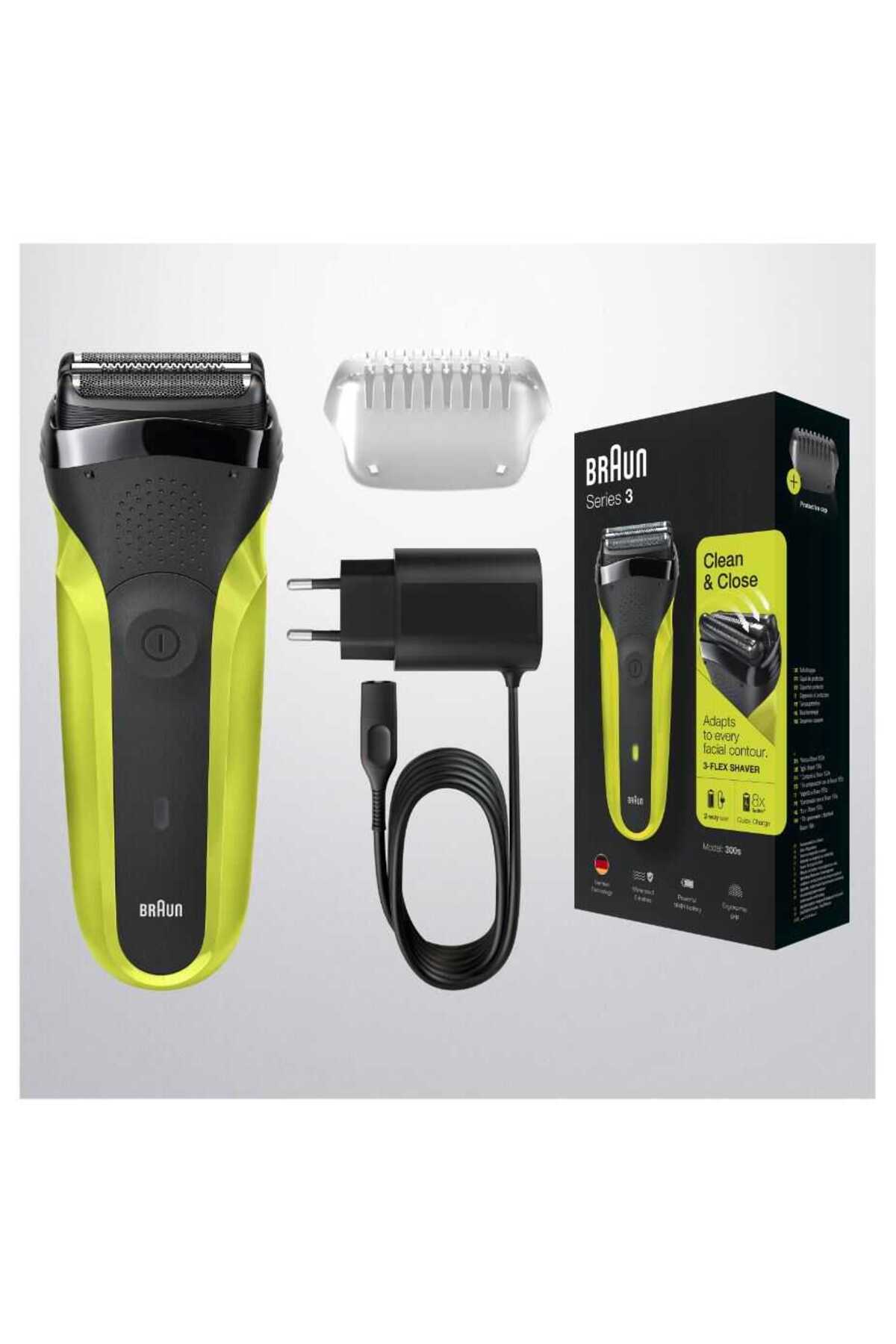 BRAUN SERİES 3 300 VTGRN KURU TIRAŞ MAKİNESİ-