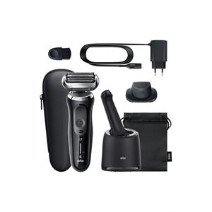 BRAUN YENİ SERİ 7 N7200CC KABLOSUZ TIRAŞ MAKİNESİ. SMARTCARE. AUTOSENSE. 360° FLEX. ISLAK & KURU-