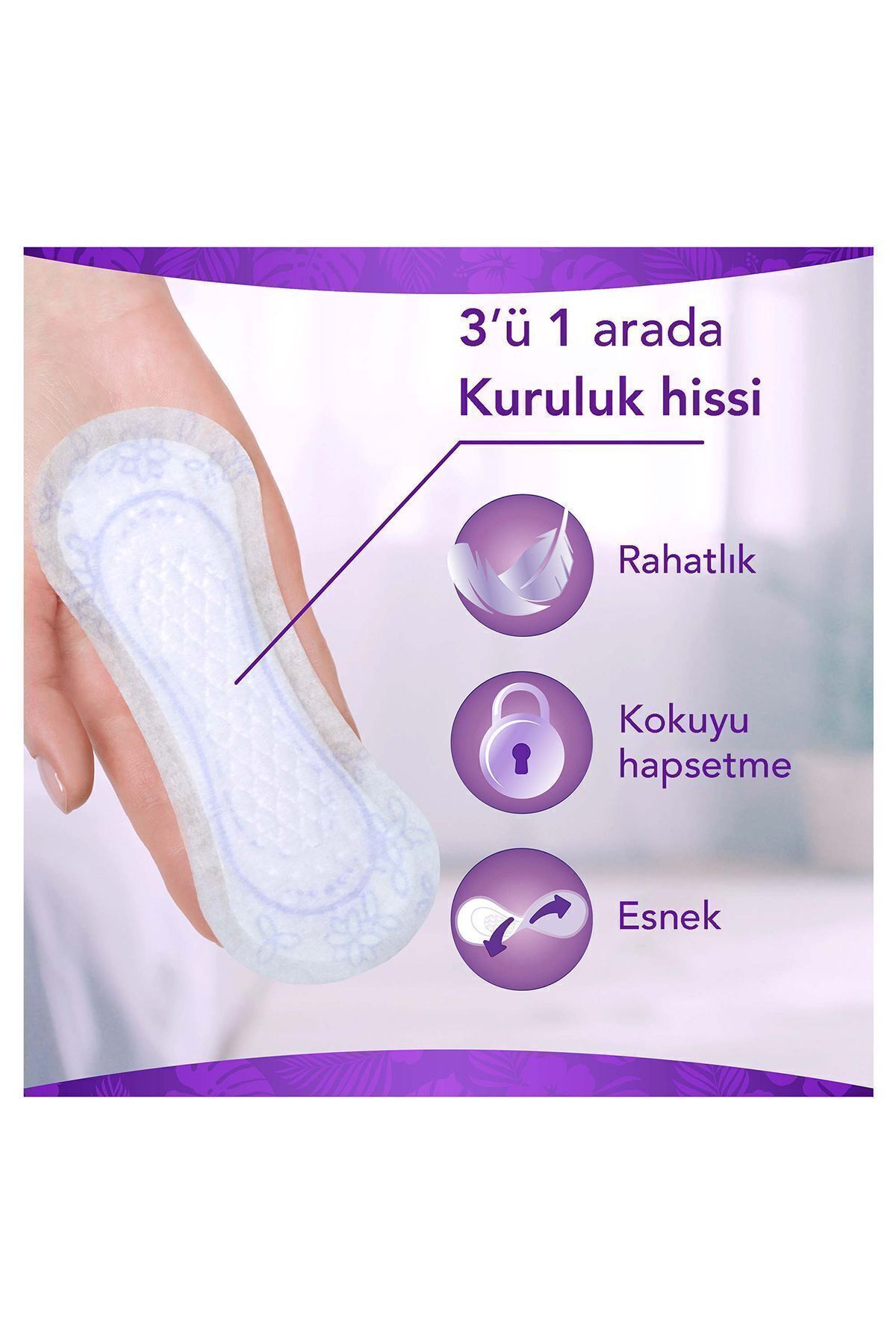 Orkid Günlük Ped Uzun 16 Adet Tekli Paket-