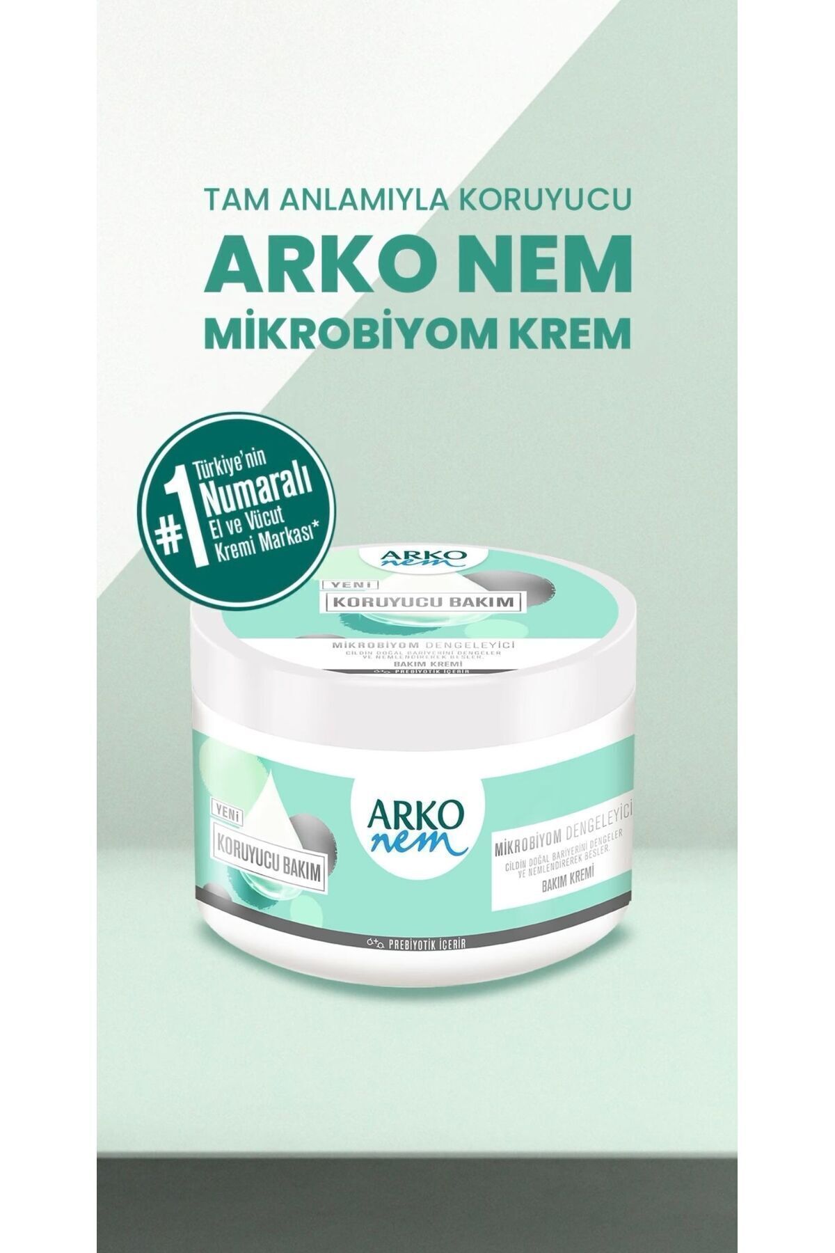 ARKO MİKROBİYOM DENGELEYİCİ BAKIM KREMİ 420 ML-