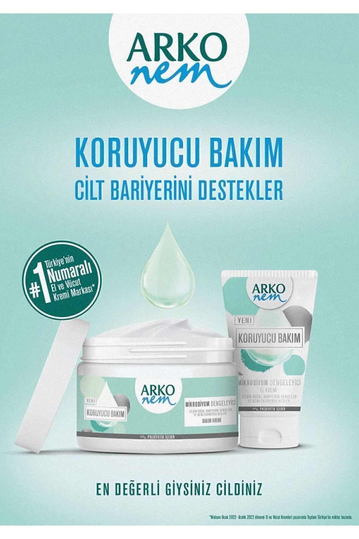 ARKO MİKROBİYOM DENGELEYİCİ BAKIM KREMİ 420 ML-