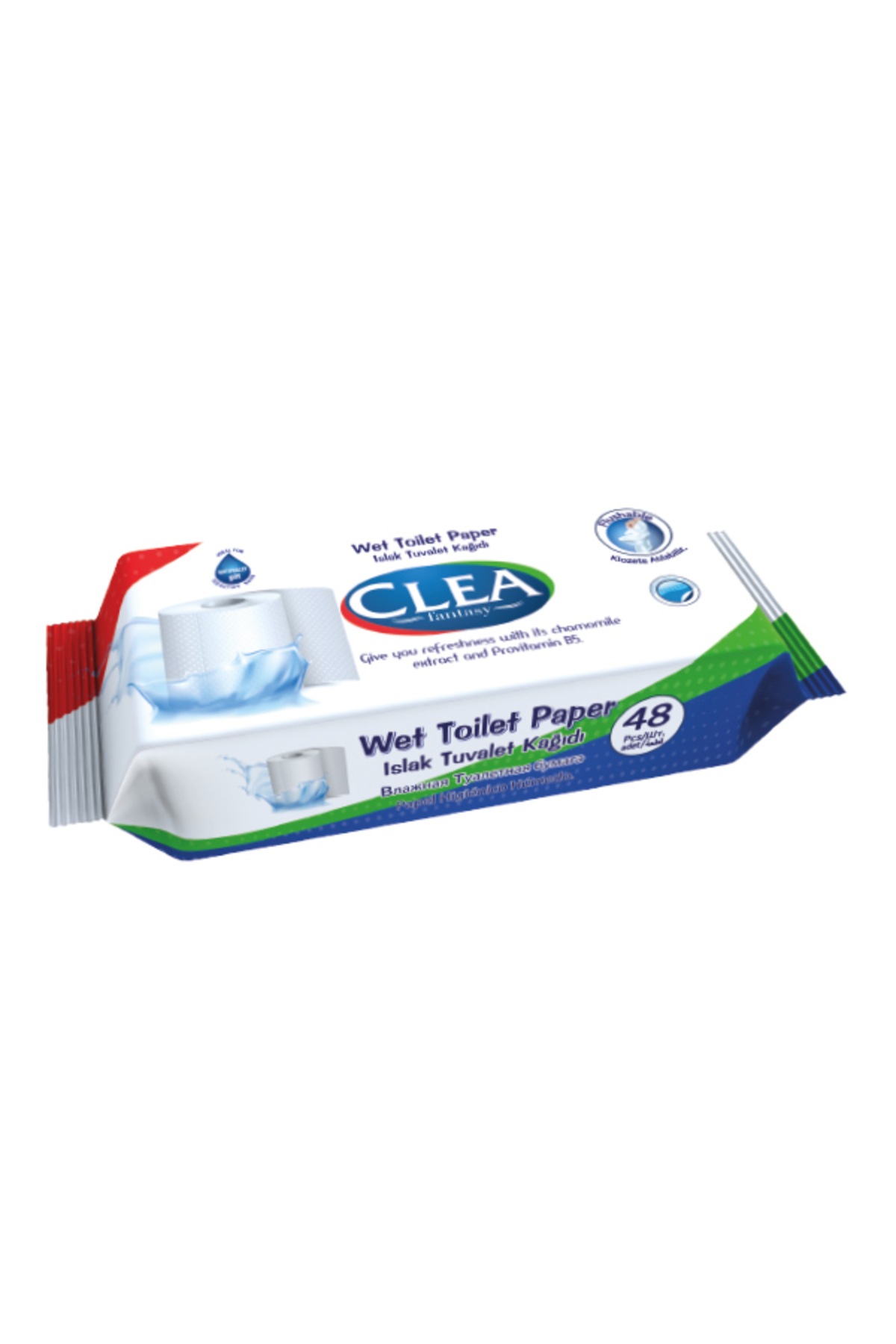 CLEA FANTASY ISLAK TUVALET KAĞIDI 48 ADET-