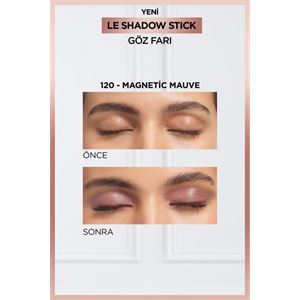 Loreal Paris Le Shadow Stick Göz Farı - 120 Magnetic Mauve-