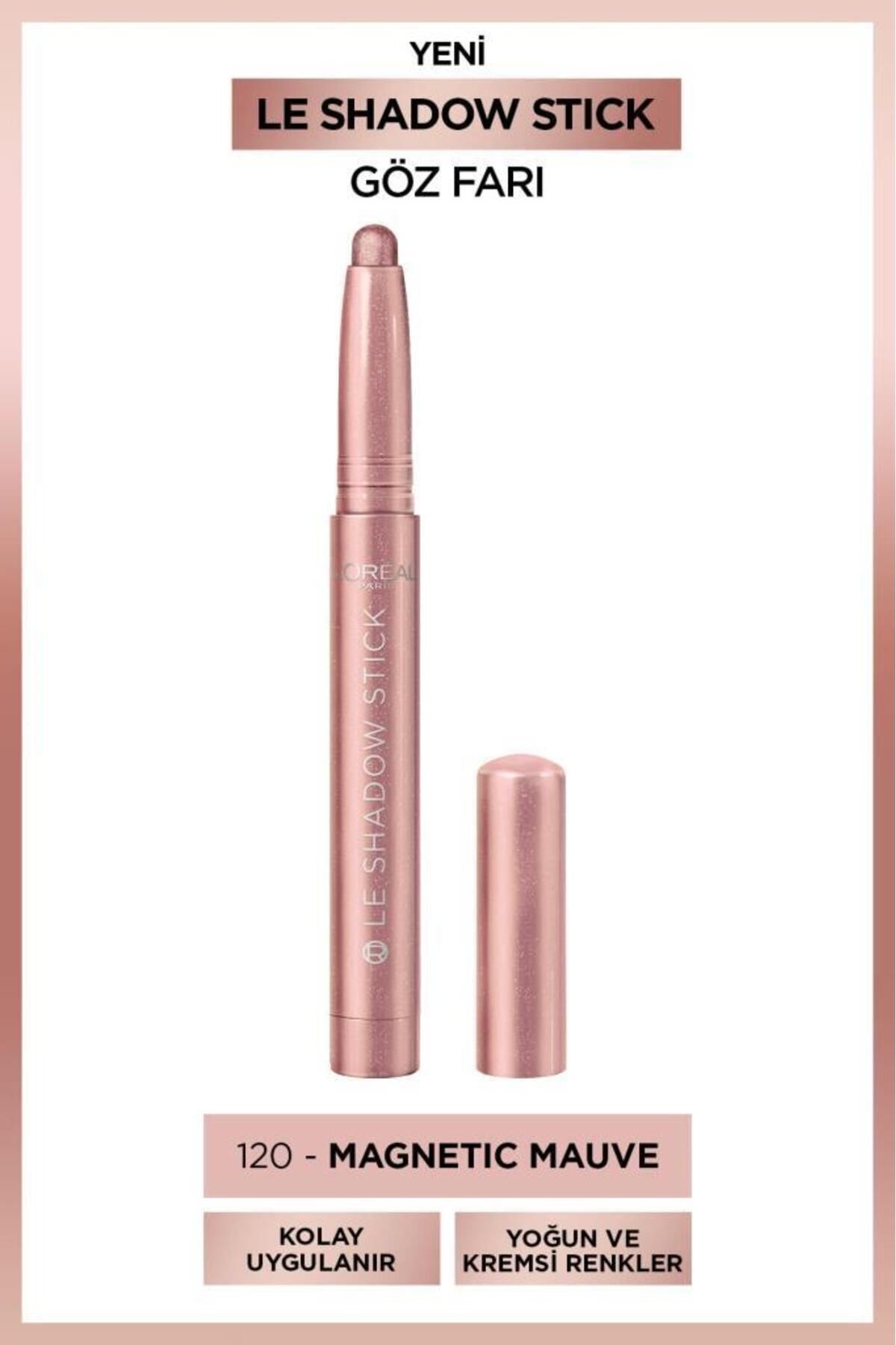 Loreal Paris Le Shadow Stick Göz Farı - 120 Magnetic Mauve-