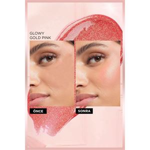 L'Oreal Paris Lumi Blush Likit Allık - Glowy Gold Pink-