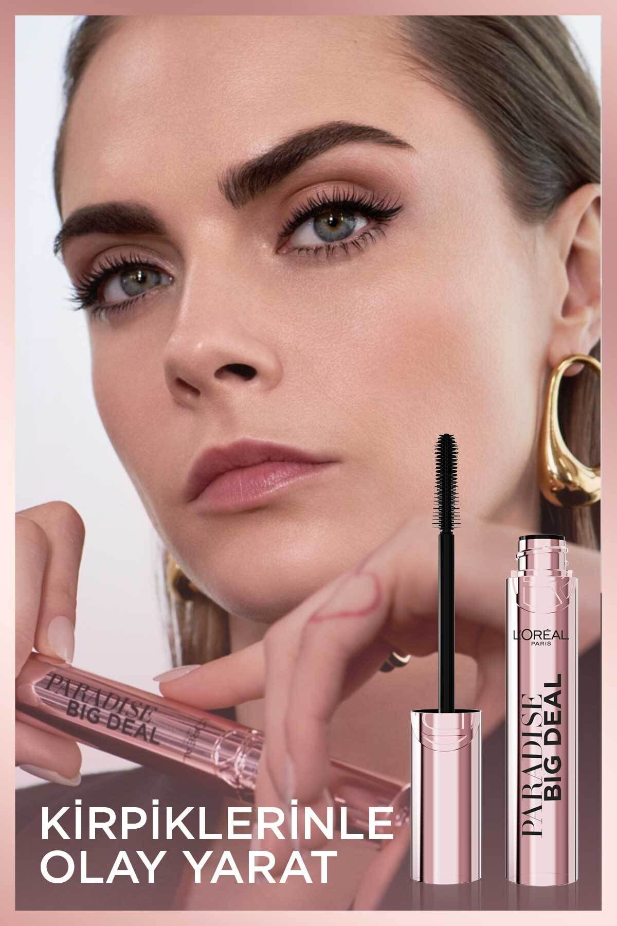 L'Oreal Paris Paradise Big Deal Maskara - Siyah 9.9 ml-