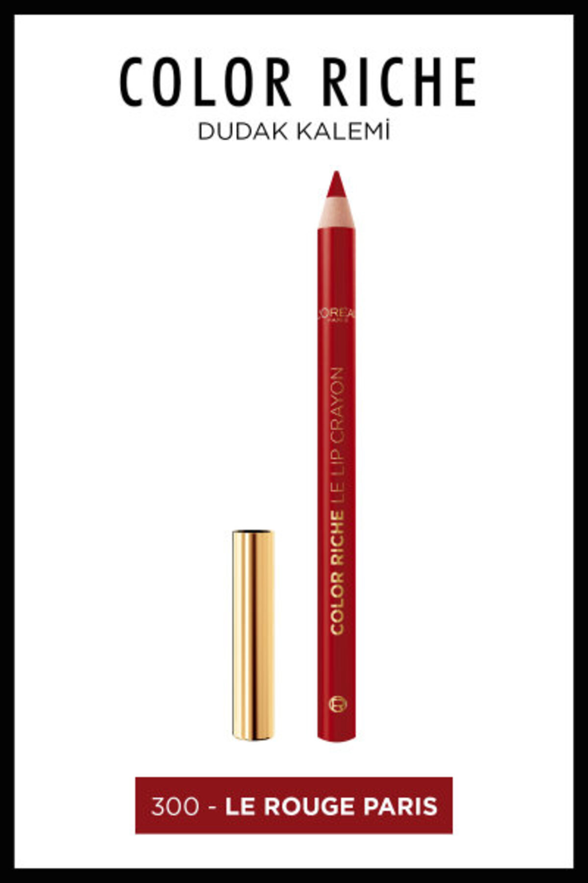 L'Oreal Paris L'Oréal Paris Color Riche Dudak Kalemi - 300 Le Rouge Paris-
