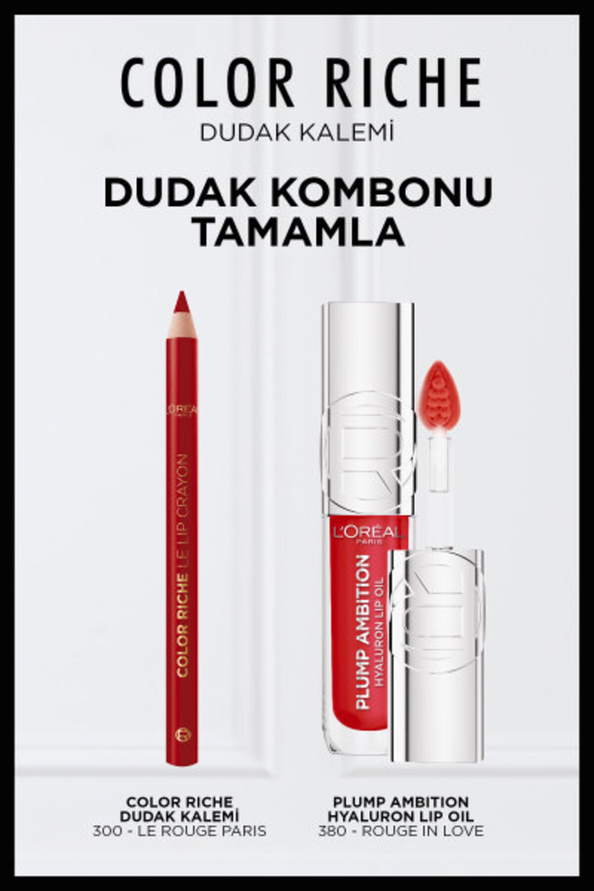 L'Oreal Paris L'Oréal Paris Color Riche Dudak Kalemi - 300 Le Rouge Paris-