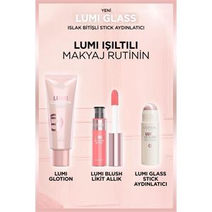 L'Oreal Paris L'Oréal Paris Lumi Glass Islak Bitişli Stick Aydınlatıcı - 610 Glassy Pearl Eclat-