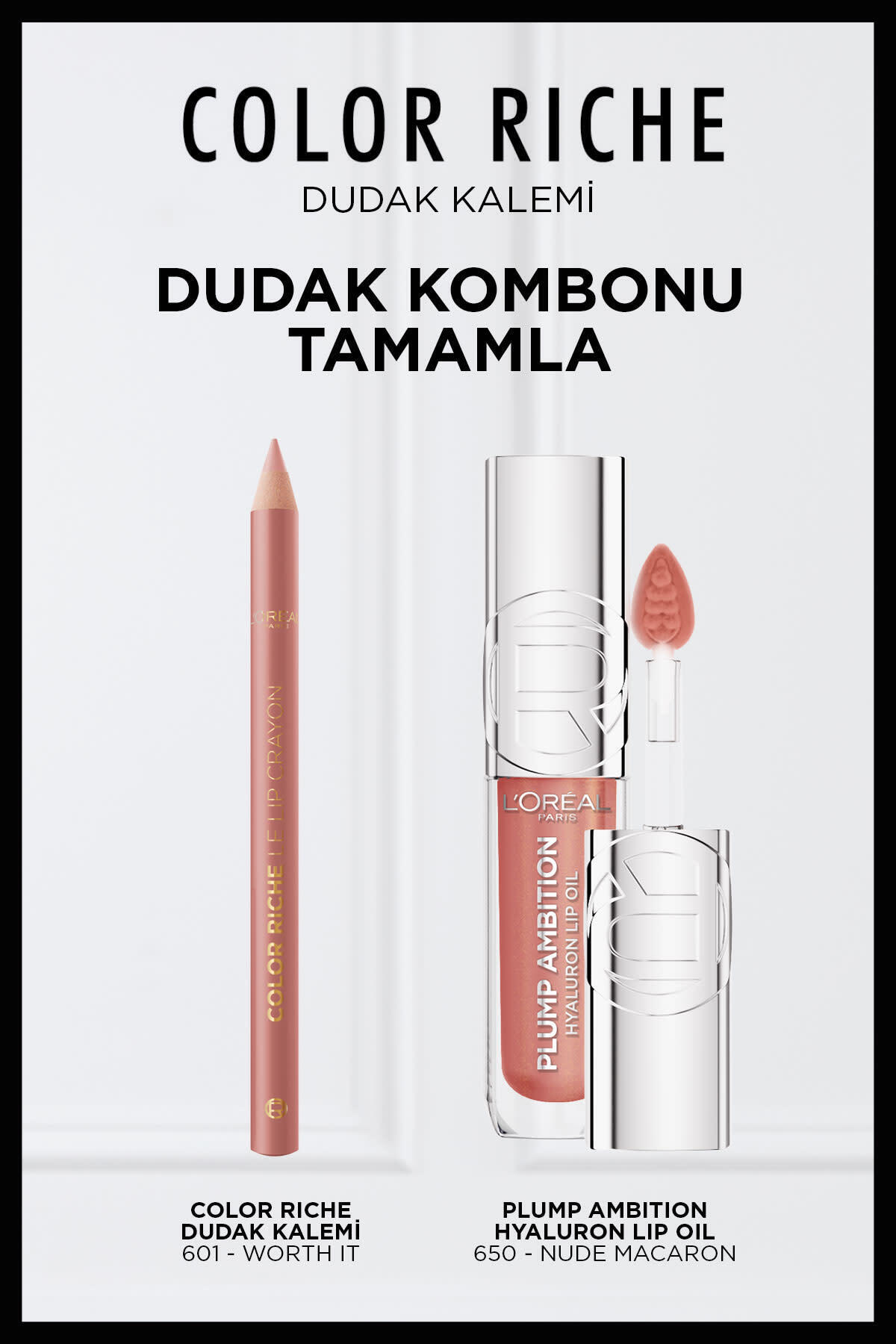 L'Oréal Paris Color Riche Dudak Kalemi - 601 Worth It-