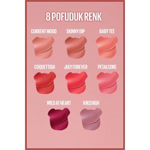 Maybelline New York Maybelline Super Stay Teddy Tint Uzun Süre Kalıcı Likit Mat Tint 40 Petalcore-