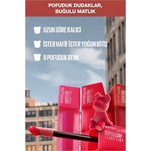 Maybelline New York Maybelline Super Stay Teddy Tint Uzun Süre Kalıcı Likit Mat Tint 50 Wild At Heart-