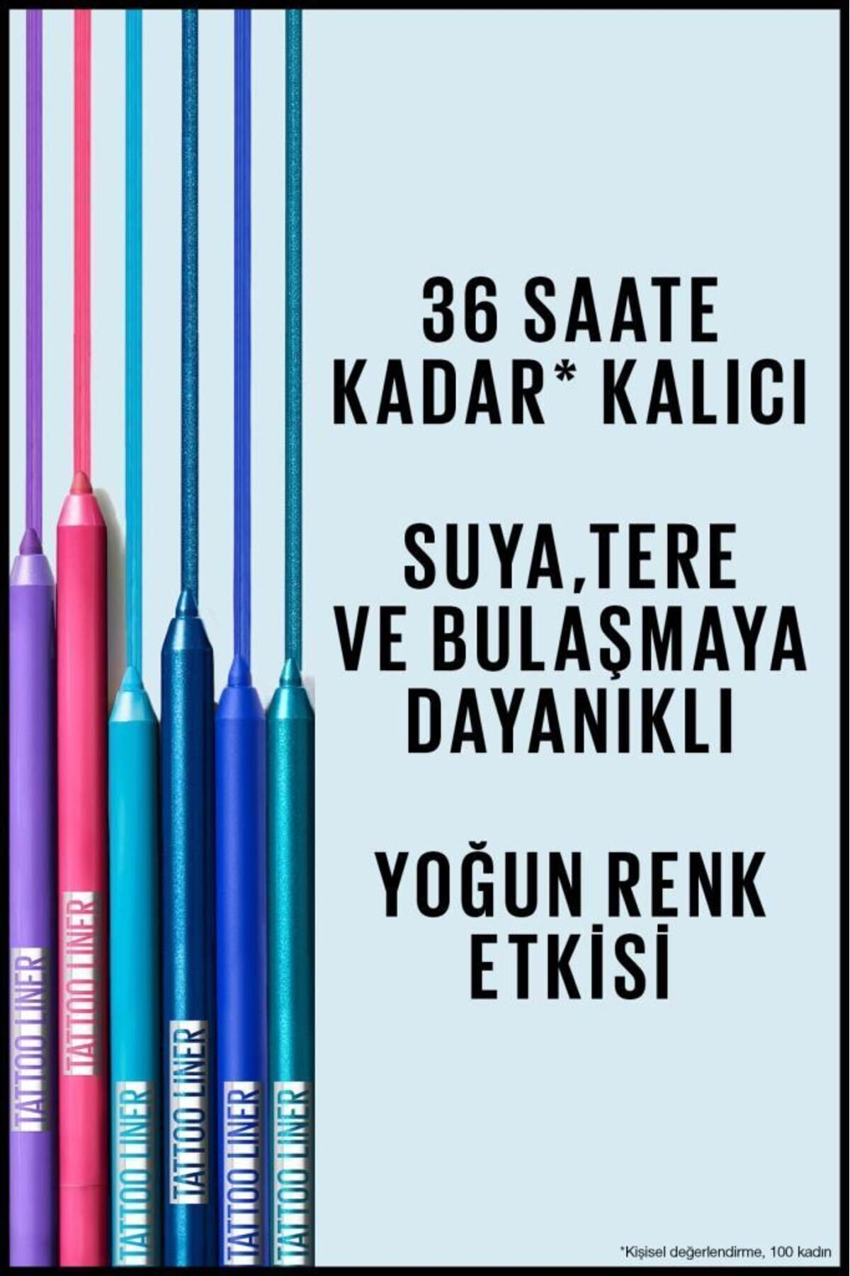 Maybelline New York Tattoo Liner Jel Göz Kalemi - 821 Stardust Chrome-