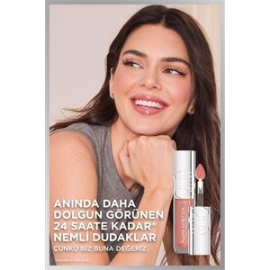 L'Oreal Paris Plump Ambition Hyaluron Lip Oil Besleyici ve Nemlendirici Dudak Parlatıcısı - 101 Cristal Clear-