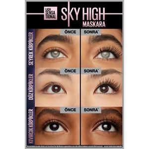 Maybelline New York Space Diamond Elmas Işıltılı Maskara-