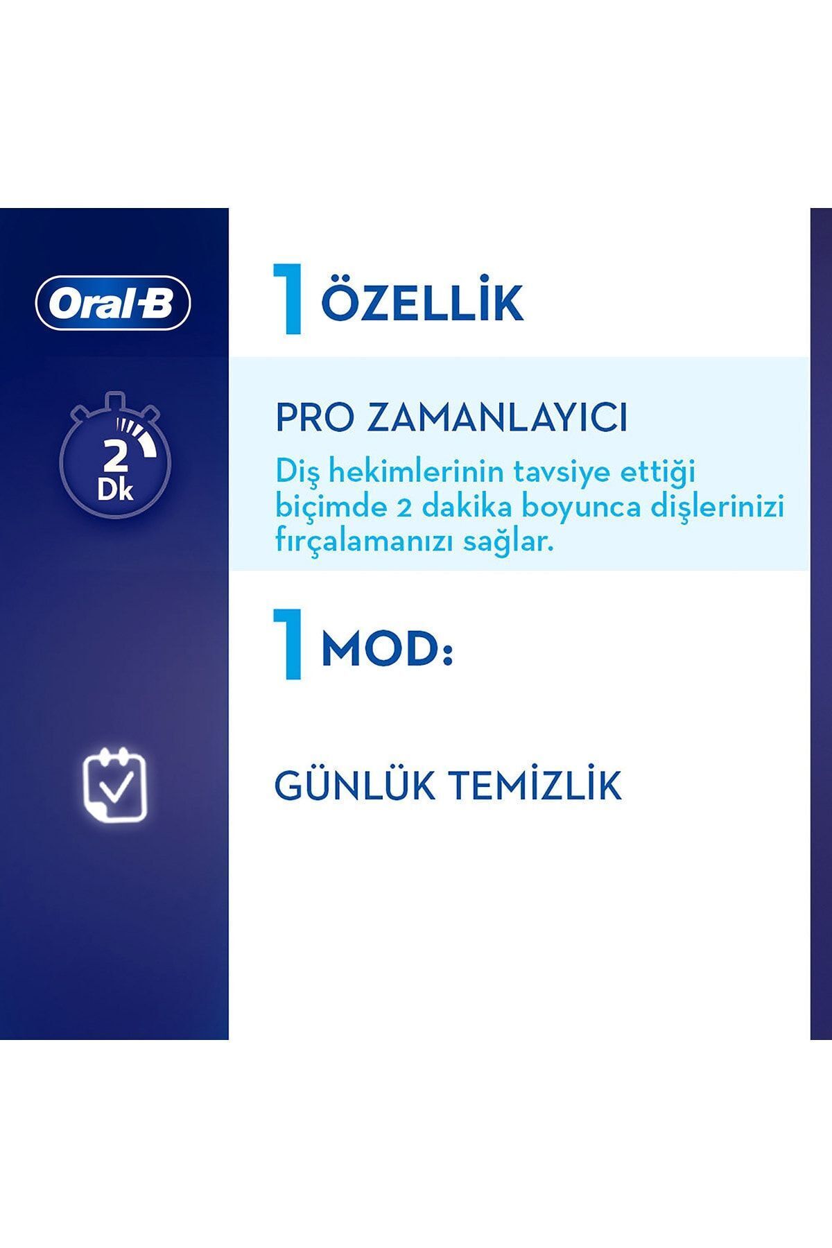 ORAL-B PRO 500 ŞARJLI DİŞ FIRÇASI + D100 FROZEN AİLE PAKETİ-