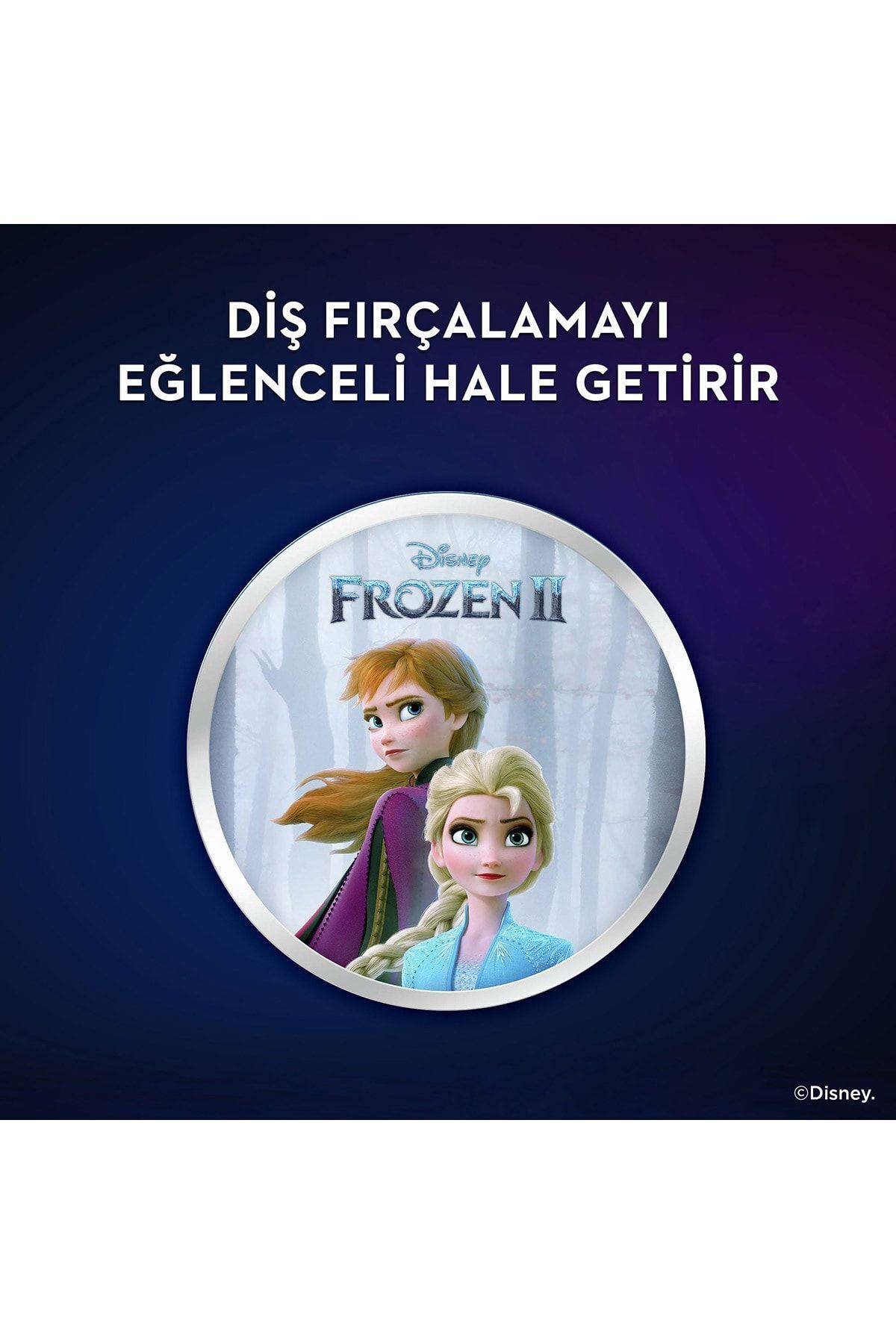 ORAL-B PRO 500 ŞARJLI DİŞ FIRÇASI + D100 FROZEN AİLE PAKETİ-