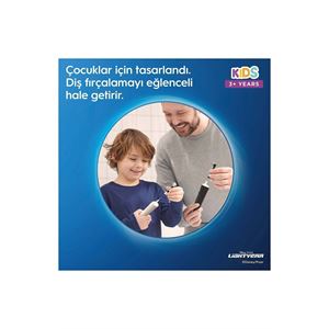 ORAL-B D100 VİTALİTY LİGHTYEAR ÖZEL SERİ ÇOCUKLAR IÇİN EKSTRA YUMUŞAK ŞARJ EDİLEBİLİR DİŞ FIRÇASI +-