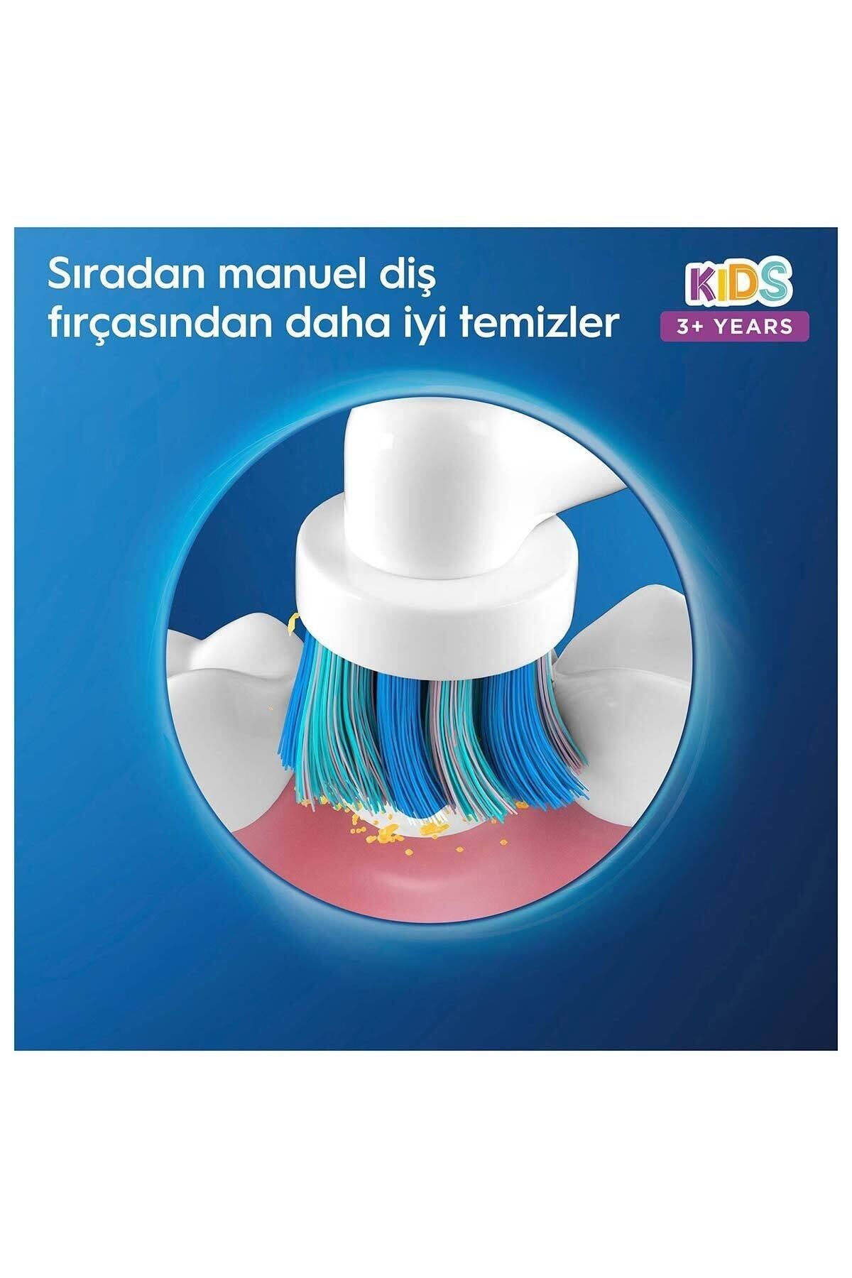 ORAL-B D100 VİTALİTY LİGHTYEAR ÖZEL SERİ ÇOCUKLAR IÇİN EKSTRA YUMUŞAK ŞARJ EDİLEBİLİR DİŞ FIRÇASI +-