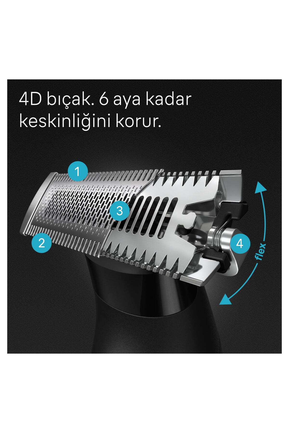 BRAUN SERİES X XT 5200 SAKAL ŞEKİLLENDİRME VE TIRAŞ MAKİNESİ-