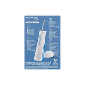 ORAL-B OXYJET TEKNOLOJİSİNE SAHİP AQUACARE SERİES 4 AĞIZ DUŞU-