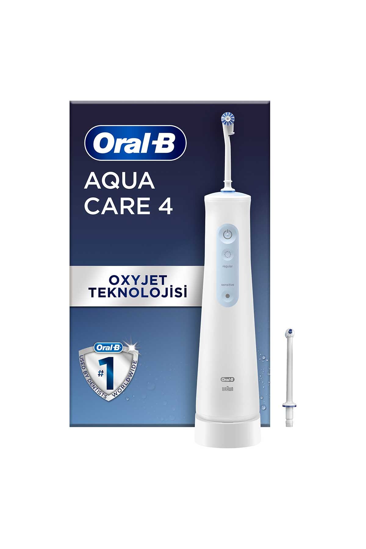ORAL-B OXYJET TEKNOLOJİSİNE SAHİP AQUACARE SERİES 4 AĞIZ DUŞU-
