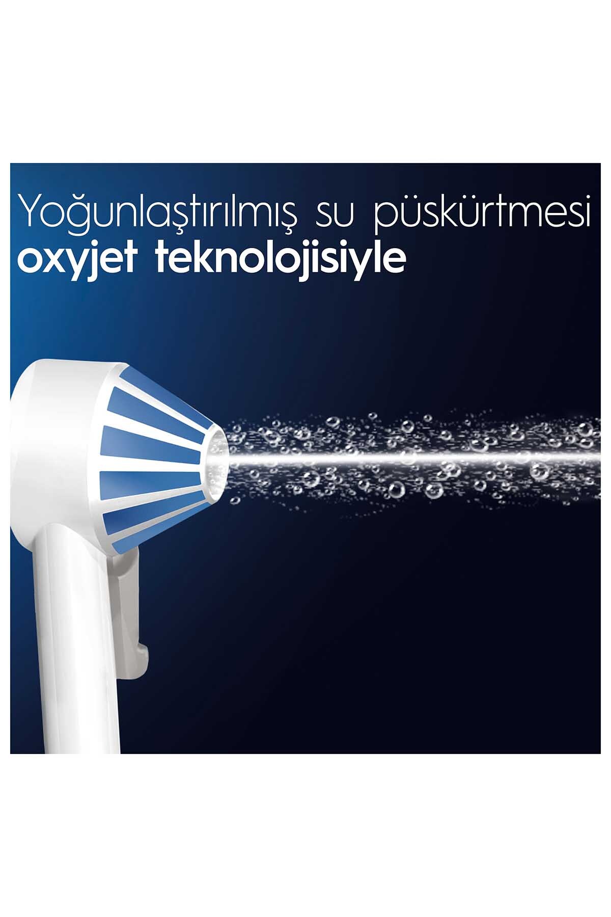 ORAL-B OXYJET TEKNOLOJİSİNE SAHİP AQUACARE SERİES 4 AĞIZ DUŞU-