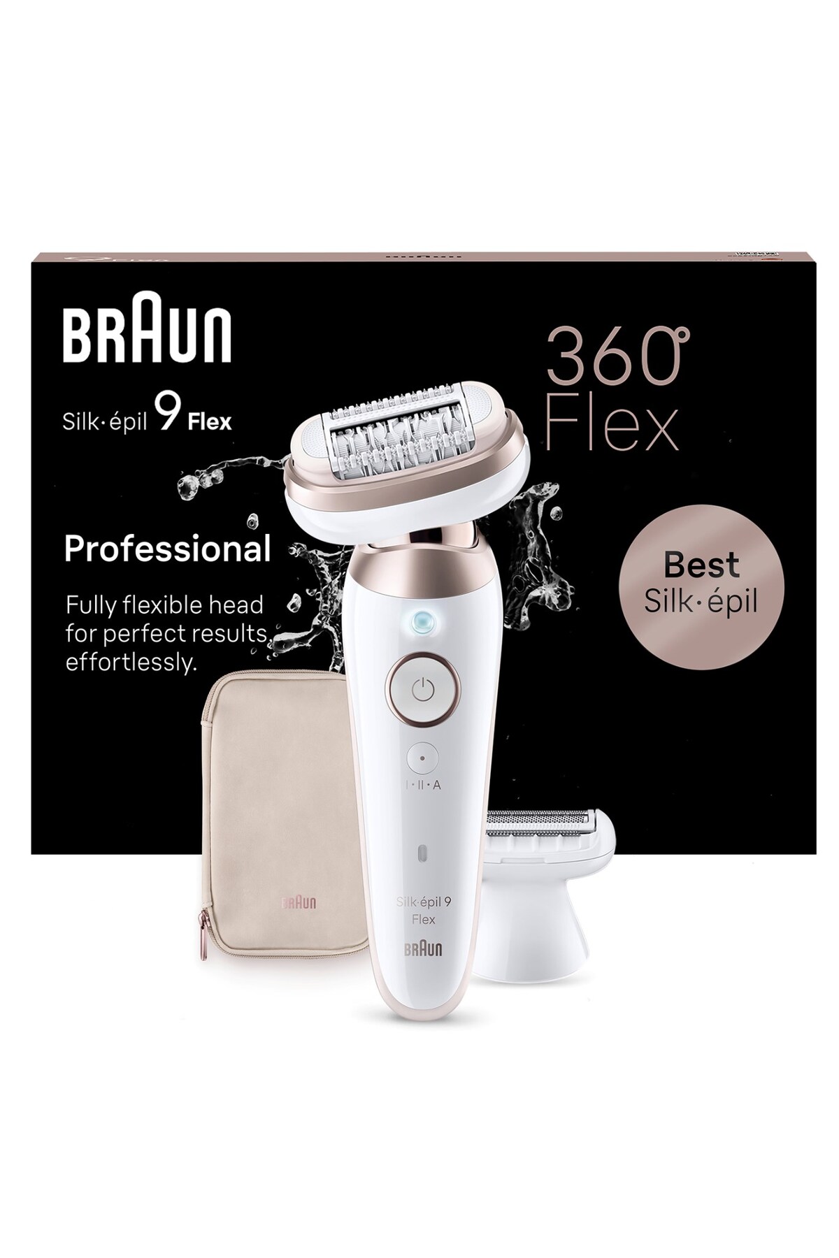 BRAUN SİLK-ÉPİL 9 FLEX 9-030 3D EPİLATÖR-