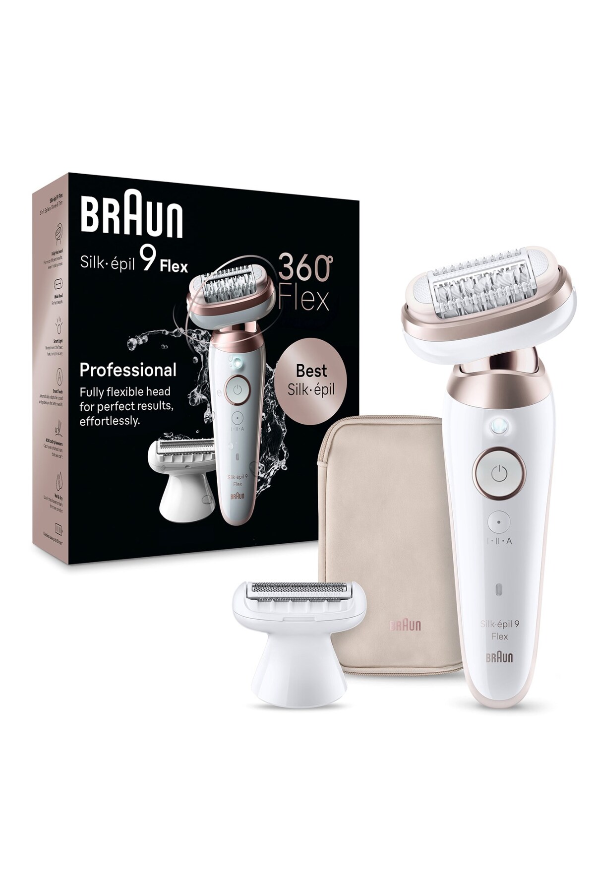 BRAUN SİLK-ÉPİL 9 FLEX 9-030 3D EPİLATÖR-