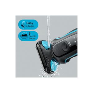 BRAUN YENİ SERİ 5 M1000S KABLOSUZ TIRAŞ MAKİNESİ. AUTOSENSE. EASYCLEAN. EASYCLİCK. ISLAK & KURU-