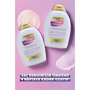OGX COLOUR RETENTİON RENK KORUYUCU SÜLFATSIZ ŞAMPUAN-