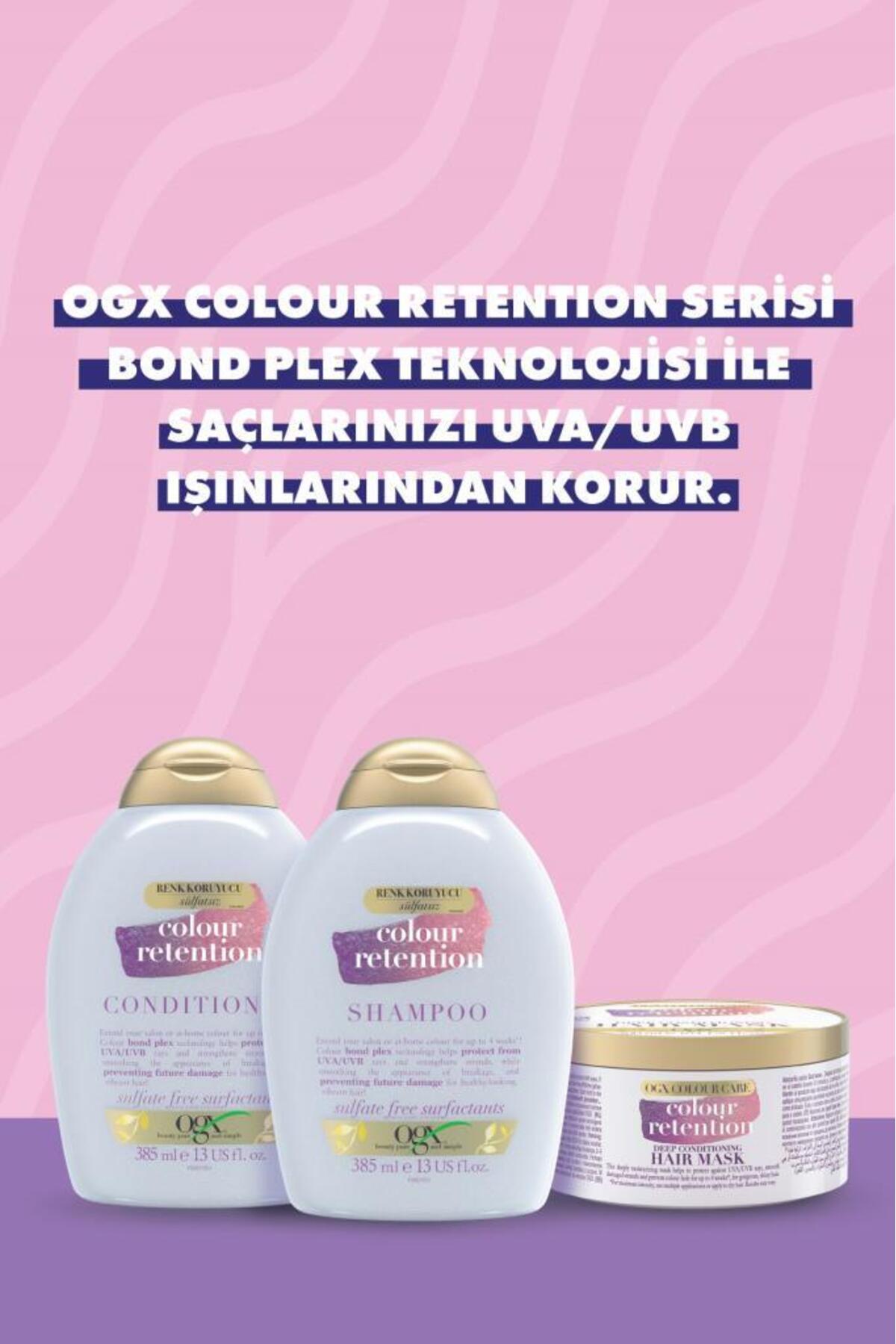 OGX COLOUR RETENTİON RENK KORUYUCU SÜLFATSIZ SAÇ KREMİ-