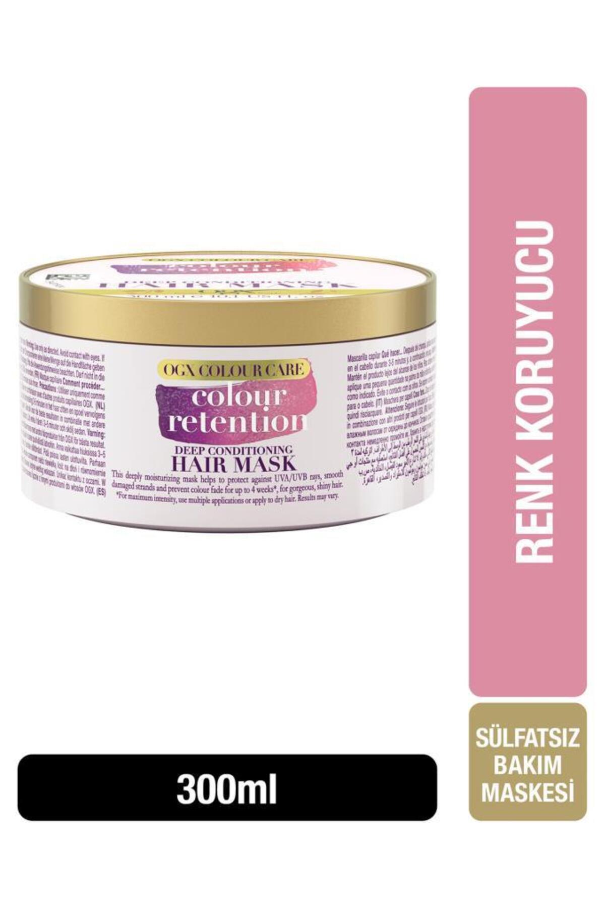OGX COLOUR RETENTİON RENK KORUYUCU SAÇ MASKESİ-