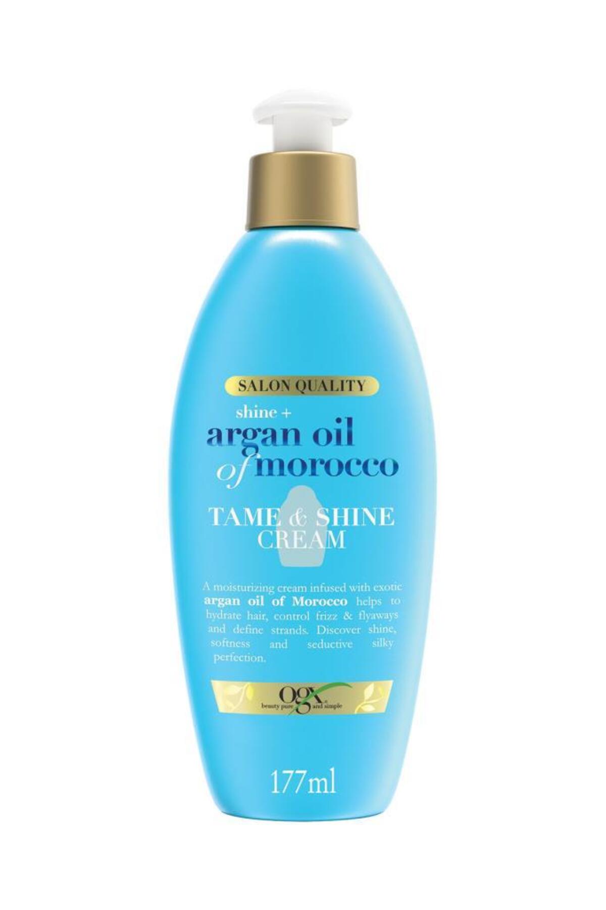 OGX ARGAN OİL OF MOROCCO TAME&SHİNE ŞEKİLLENDİRİCİ PARLAKLIK KREMİ 177ML-