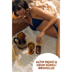 NIVEA Sun Karoten Özlü Yoğun Bronzlaştırıcı Güneş Yağ Sprey 200ml, E Vitamini, Uva Koruması, Doğal Bronzlu-