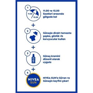 NIVEA Sun Karoten Özlü Yoğun Bronzlaştırıcı Güneş Yağ Sprey 200ml, E Vitamini, Uva Koruması, Doğal Bronzlu-