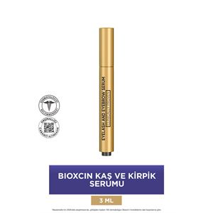 Bioxcin Kaş Kirpik Serumu - Kolajen Hyaluronik Asit Hint Yağı Keratin Peptidleri B5 Biocomplex B11-
