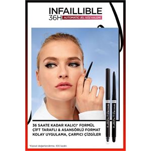 LOREAL PARİS INFAİLLİBLE GEL AUTOMATİC EYELİNER - JEL GÖZ KALEMİ NO: 12 BRONZED ESPRESSO-