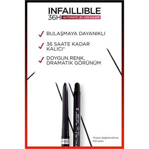 LOREAL PARİS INFAİLLİBLE GEL AUTOMATİC EYELİNER - JEL GÖZ KALEMİ NO: 12 BRONZED ESPRESSO-