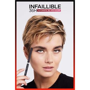 LOREAL PARİS INFAİLLİBLE GEL AUTOMATİC EYELİNER - JEL GÖZ KALEMİ NO: 12 BRONZED ESPRESSO-