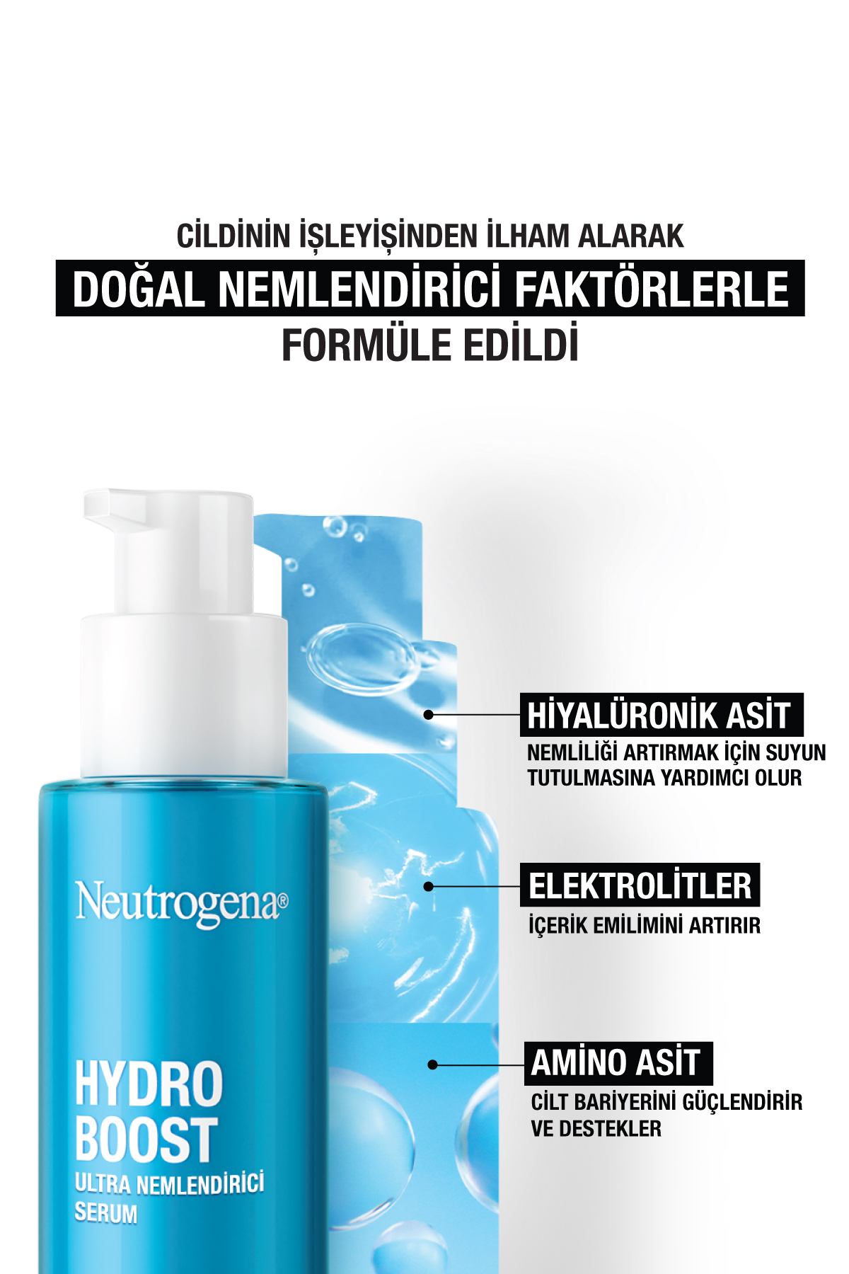 Neutrogena Hydro Boost Ultra Nemlendirici Serum 30 ml-
