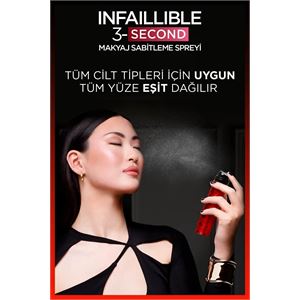 LOREAL PARİS MAKYAJ SABİTLEME SPREYİ-